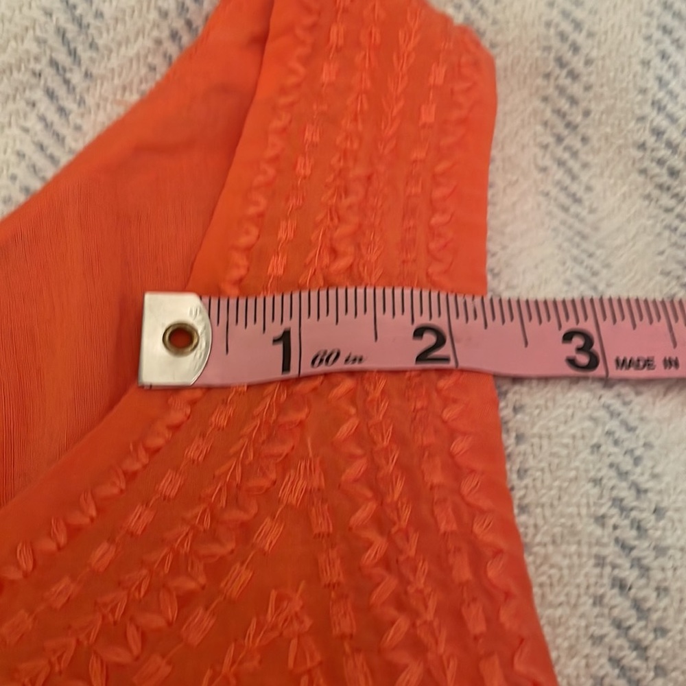 🌴 Natural Impressions two layer, silk & cotton voile, lined, midi dress. - Picture 11 of 11